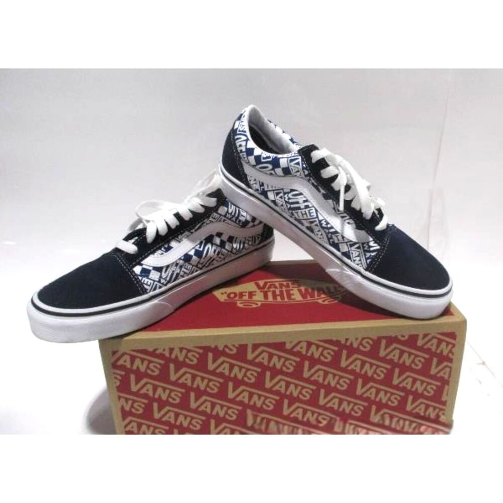 NIB Vans Old Skool Off The Wall - Dress Blues Sneakers Women's Size 7.5/ Men's 6